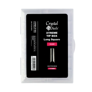 CN XTREME TIP BOX - LONG SQUARE CLEAR főképe